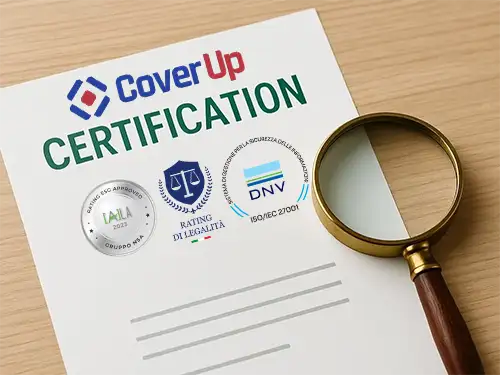 Cover Up Certificazioni